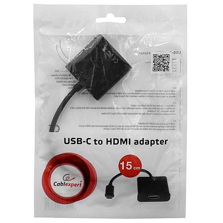 Конвертер Cablexpert A-CM-HDMIF-01 USB Type-C 3.1 -> HDMI