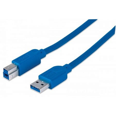 Кабель USB Manhattan USB 3.0 A(M)/B(M) 322430