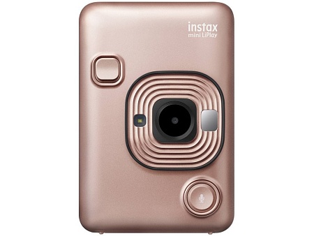Камера моментальной печати Fujifilm Instax mini Liplay Blush Gold Bundle