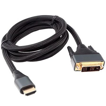 Кабель SVGA, Cablexpert CC-HDMI-DVI-4K-6, 1.8м
