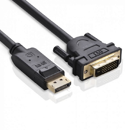 Кабель DisplayPort to DVI UGREEN DP103, 2m., m-m, OEM