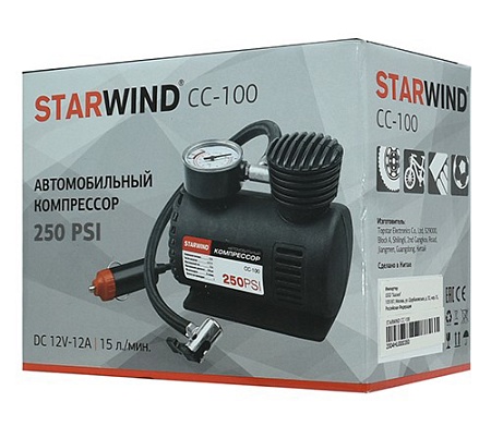 Автомобильный компрессор Starwind CC-100