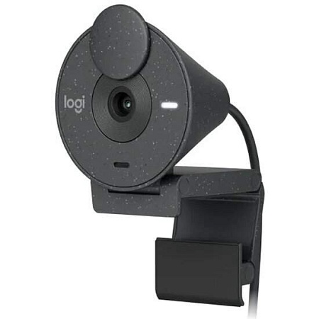 Вэб-камера LOGITECH Brio 300 Full HD Black 960-001438