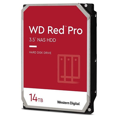Жесткий диск 14Tb Western Digital Red PRO WD142KFGX